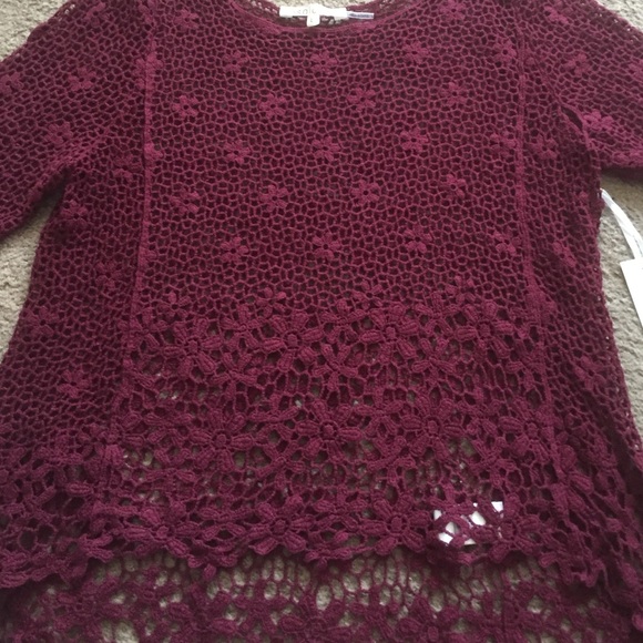 Bohemian Crochet Layering top - Picture 3 of 4